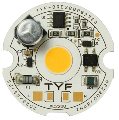 Módulo LED COB AC 7W 210-240V 50Hz sem função de dimerização (driverless)
