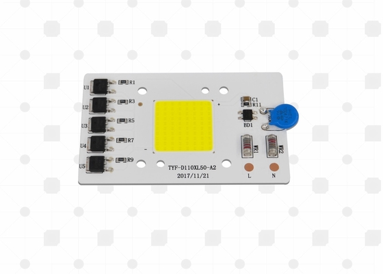 Microplaqueta de Brigdgelux do módulo da luz de inundação da C.A. 110V/220V para dentro, tamanho personalizado