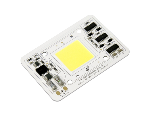 Do módulo leve PPFD D5070 220V 50W do diodo emissor de luz da C.A. do crescimento microplaqueta alta do diodo emissor de luz da ESPIGA